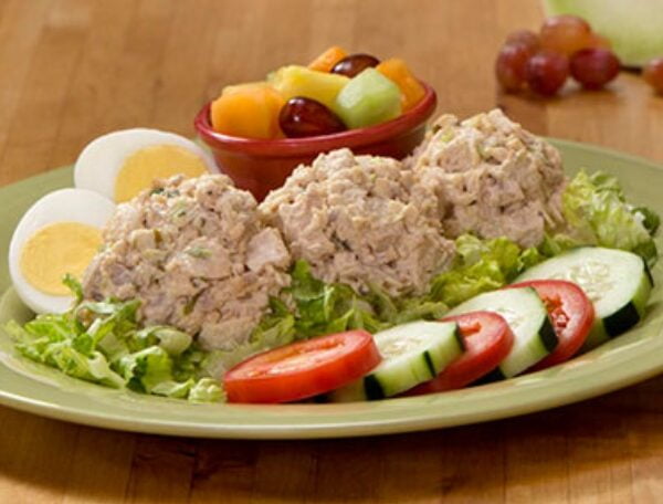 Homemade Chicken Salad Scoop