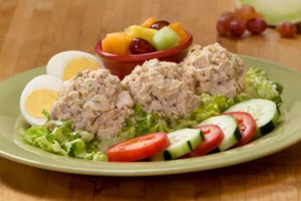 Homemade Chicken Salad Scoop